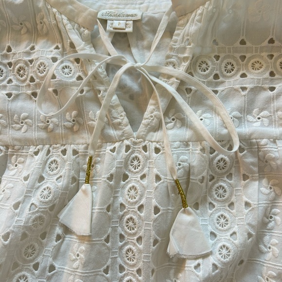 Shoshanna white eyelet lace dress - Picture 4 of 7